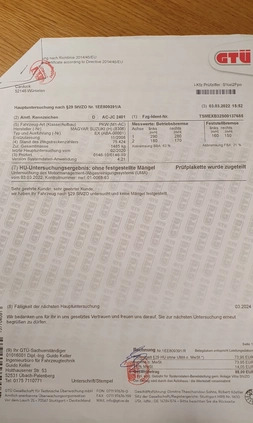 Suzuki Splash cena 14999 przebieg: 80000, rok produkcji 2009 z Białobrzegi małe 154